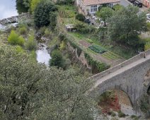 Le Pont du Diable et le barrage du moulin sur le Jaur